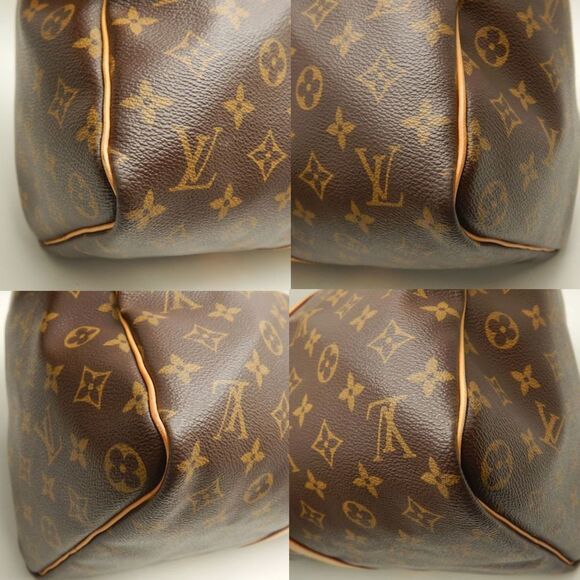 LOUIS VUITTON Brown Monogram Boston Bag - Picture 7 of 10